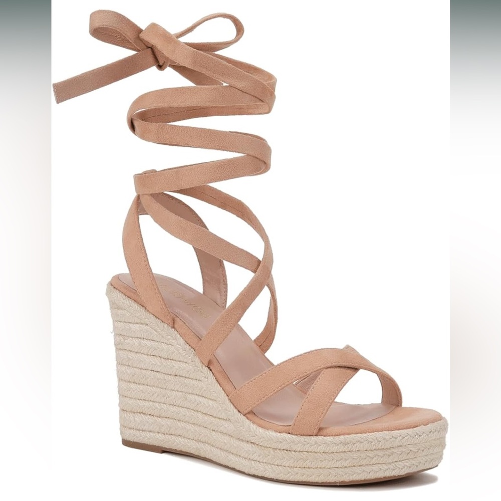Platform Sandals Wedge Espadrilles Ankle